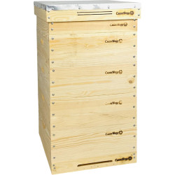 Улей многокорпусный 10–ти рамочный, 4 корпуса, 440x512x165 мм, сосна