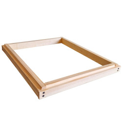 Переход фальцевый деревянный на пластиковое дно пылесборника 10-ти рамочного улья