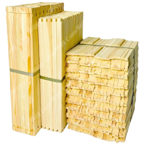 Комплект заготовок на рамку "Рута" 230*470мм, евро с отверстиями (100шт)