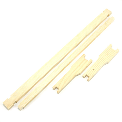 Рамка магазинная для ульев 145х470 мм, евро с отверстиями