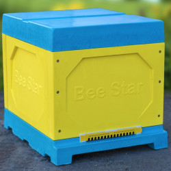 Улей 10 рамочный из пенополиуретана, Корпус 300 мм (Дадан) цветной BeeStar
