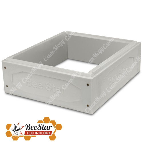 Корпус 145 мм на 10-рамочный Улей, из пенополиуретана Белый BeeStar