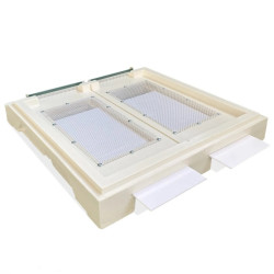 Дно на 12-ти рамочный Улей, из пенополиуретана Белый BeeStar