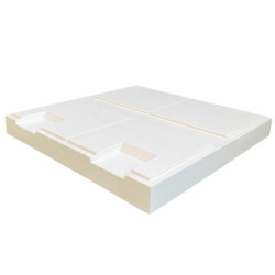 Крыша на 12-ти рамочный Улей, из пенополиуретана Белый BeeStar