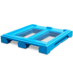 Дно для улья ППУ с сеткой и летковым заградителем на 12-рамочный Улей цветной BeeStar