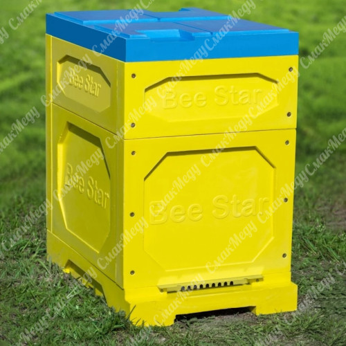 Вулик з пінополіуретану 8-ми рамковий, Дадан 300 мм + Корпус 145 мм BeeStar