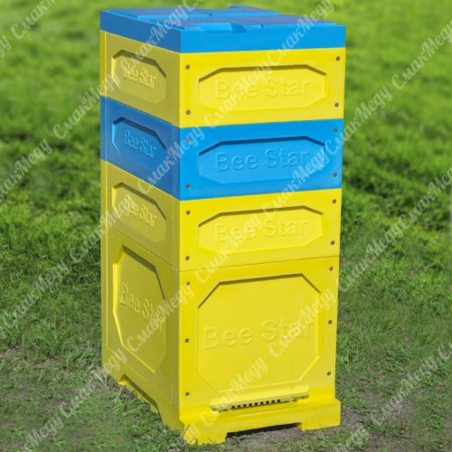 Вулик з пінополіуретану 8-ми рамковий, Дадан 300 мм + 3 Корпуси 145 мм BeeStar