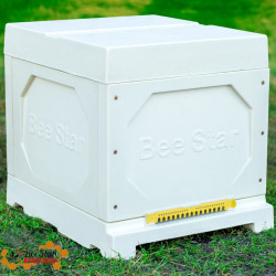 Улей 10 рамочный из пенополиуретана, Корпус 300 мм (Дадан) белый BeeStar