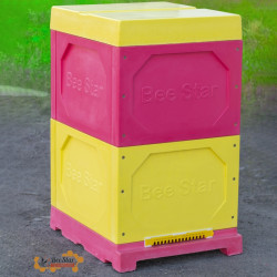 Вулик 10 рамковий з пінополіуретану, 2 Корпуси, 300 мм (Дадан) кольоровий BeeStar