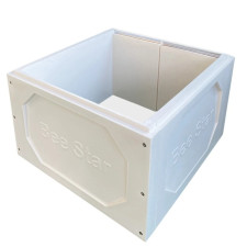 Корпус Дадан 300 мм на 12-рамочный Улей, из пенополиуретана Белый BeeStar