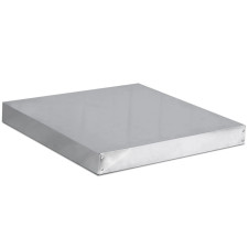 Металлическая крышка на крышу улья 12-рамочной из оцинкованной стали