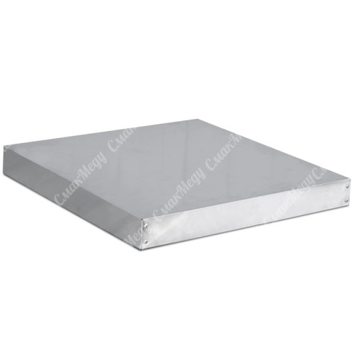 Металлическая крышка на крышу улья 12-рамочной из оцинкованной стали