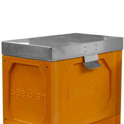 Металева кришка на дах вулика 6-ти рамкового з оцинкованої сталі 