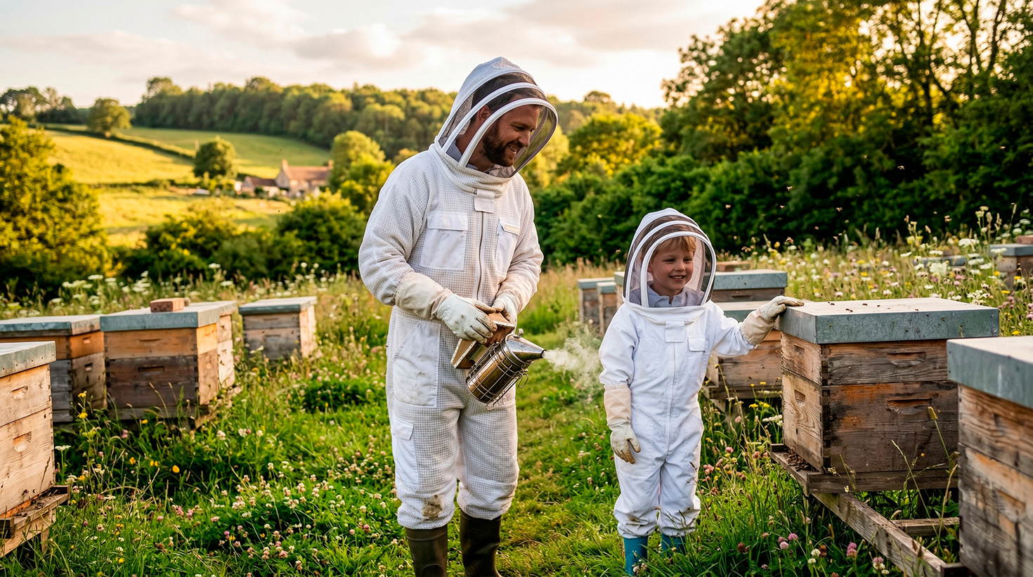Дитячий одяг пасічника: безпека з ранніх років