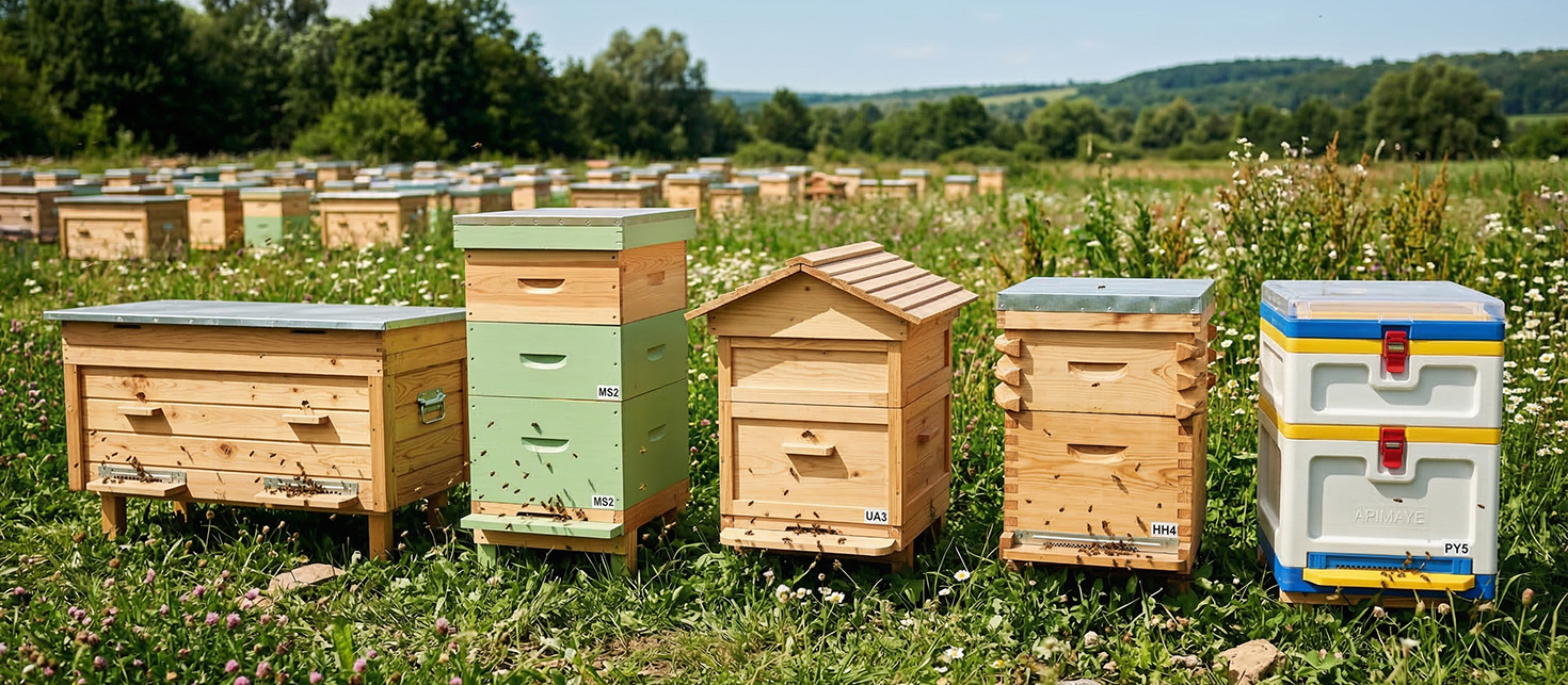 Основні види вуликів для бджіл